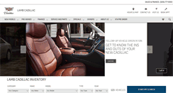 Desktop Screenshot of lambcadillac.com